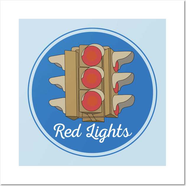 Red Lights Great Gift Idea Wall Art by DiegoCarvalho